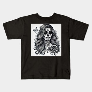 The witch catrina Kids T-Shirt